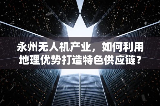 永州无人机产业，如何利用地理优势打造特色供应链？