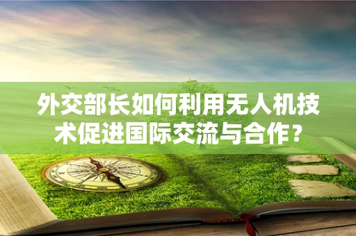 外交部长如何利用无人机技术促进国际交流与合作？