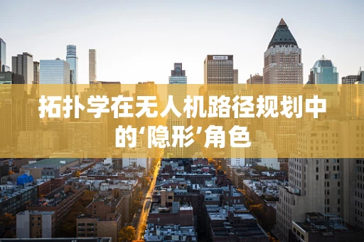 拓扑学在无人机路径规划中的‘隐形’角色
