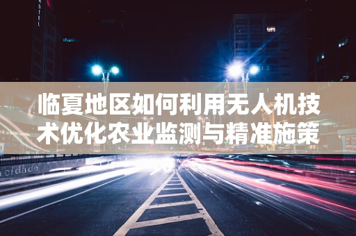 临夏地区如何利用无人机技术优化农业监测与精准施策？