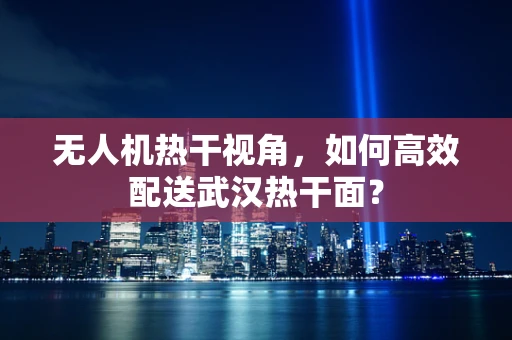 无人机热干视角，如何高效配送武汉热干面？