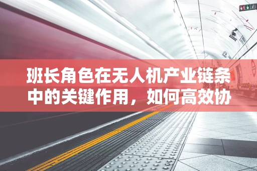 班长角色在无人机产业链条中的关键作用，如何高效协调团队与资源？