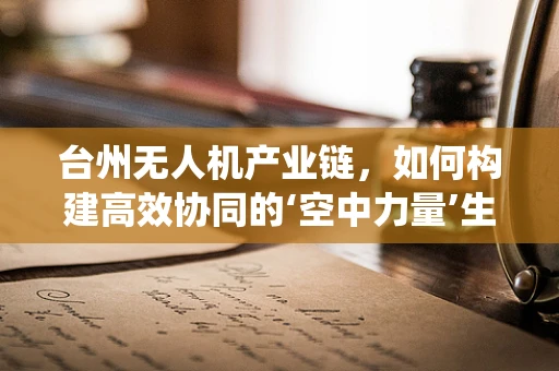 台州无人机产业链，如何构建高效协同的‘空中力量’生态系统？