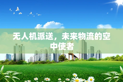 无人机派送，未来物流的空中使者