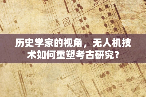 历史学家的视角，无人机技术如何重塑考古研究？