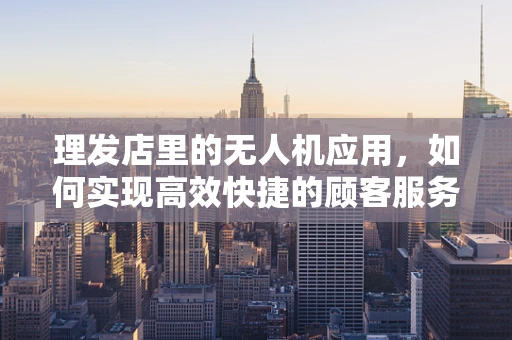 理发店里的无人机应用，如何实现高效快捷的顾客服务？