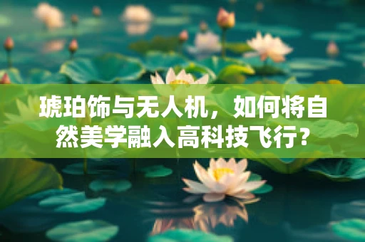 琥珀饰与无人机，如何将自然美学融入高科技飞行？