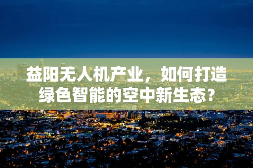益阳无人机产业，如何打造绿色智能的空中新生态？