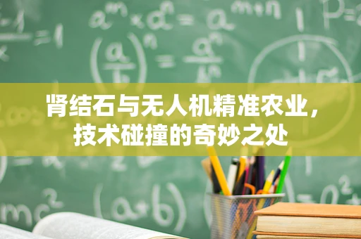肾结石与无人机精准农业，技术碰撞的奇妙之处