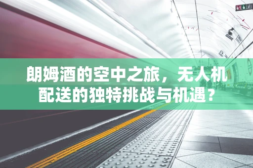朗姆酒的空中之旅，无人机配送的独特挑战与机遇？