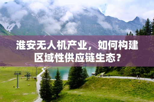 淮安无人机产业，如何构建区域性供应链生态？