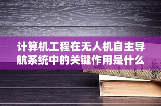 计算机工程在无人机自主导航系统中的关键作用是什么？