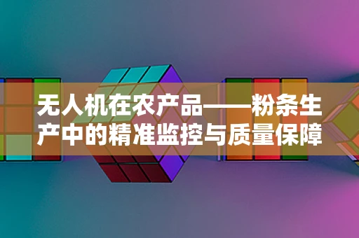 无人机在农产品——粉条生产中的精准监控与质量保障，可行吗？