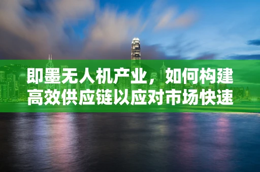 即墨无人机产业，如何构建高效供应链以应对市场快速变化？
