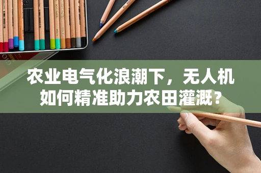 农业电气化浪潮下，无人机如何精准助力农田灌溉？