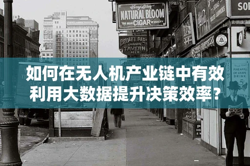 如何在无人机产业链中有效利用大数据提升决策效率？