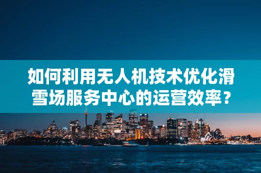 如何利用无人机技术优化滑雪场服务中心的运营效率？