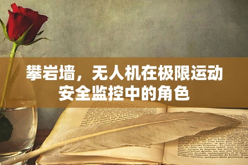 攀岩墙，无人机在极限运动安全监控中的角色