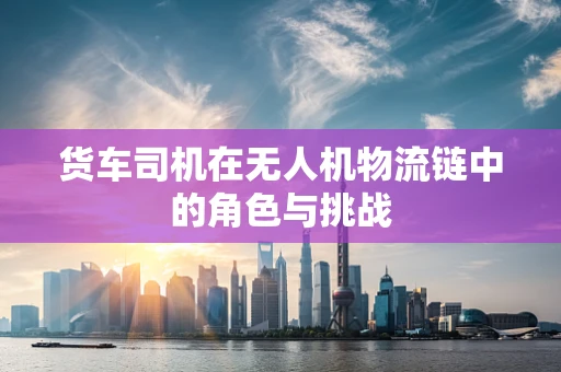 货车司机在无人机物流链中的角色与挑战