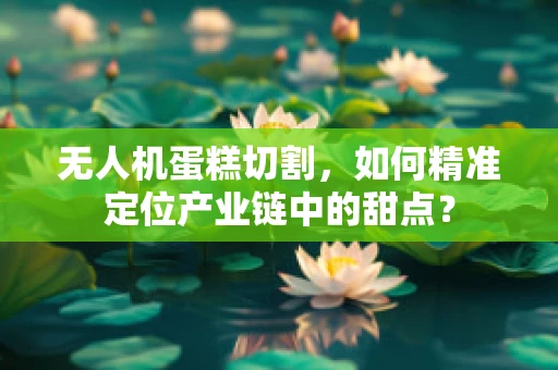 无人机蛋糕切割，如何精准定位产业链中的甜点？