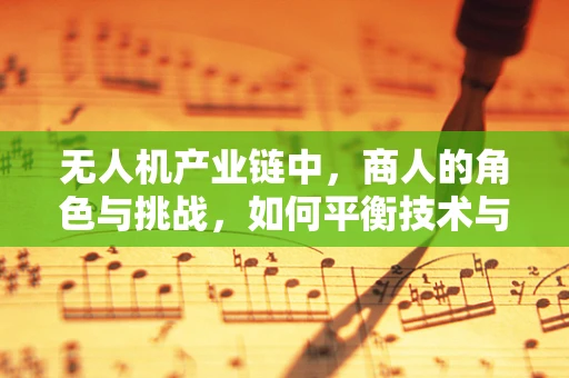 无人机产业链中，商人的角色与挑战，如何平衡技术与市场？