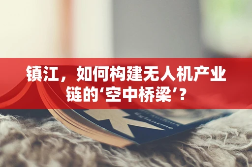 镇江，如何构建无人机产业链的‘空中桥梁’？