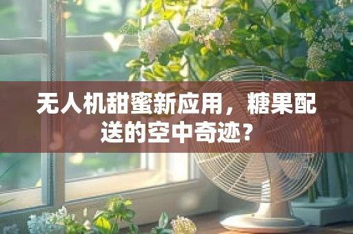 无人机甜蜜新应用，糖果配送的空中奇迹？