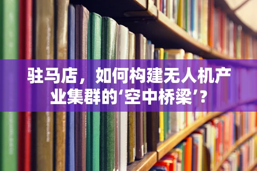 驻马店，如何构建无人机产业集群的‘空中桥梁’？
