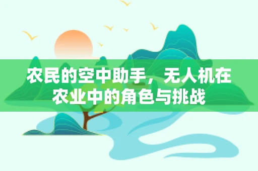 农民的空中助手，无人机在农业中的角色与挑战