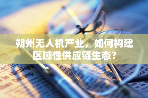 朔州无人机产业，如何构建区域性供应链生态？