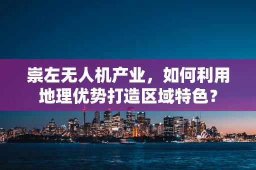 崇左无人机产业，如何利用地理优势打造区域特色？