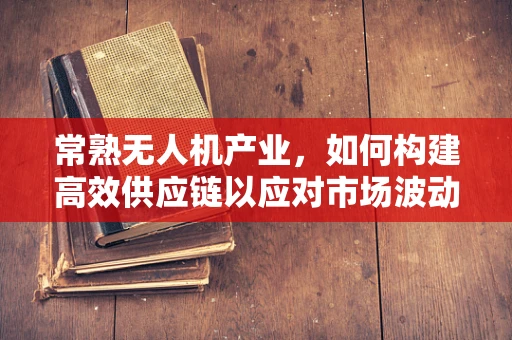 常熟无人机产业，如何构建高效供应链以应对市场波动？