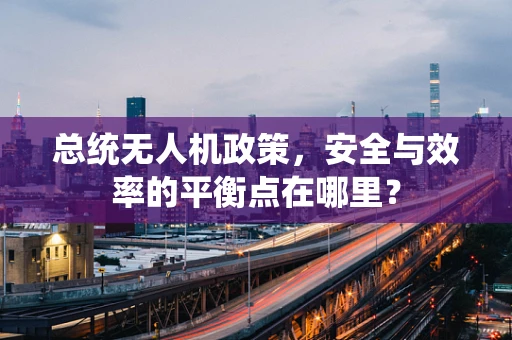 总统无人机政策，安全与效率的平衡点在哪里？