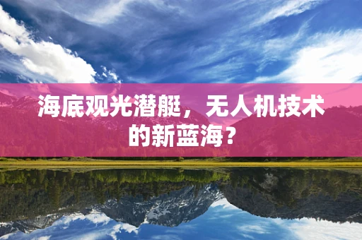 海底观光潜艇，无人机技术的新蓝海？