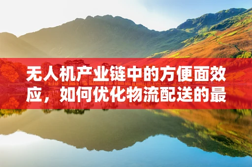无人机产业链中的方便面效应，如何优化物流配送的最后一公里？