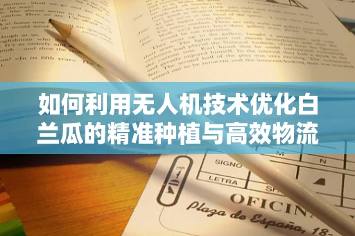 如何利用无人机技术优化白兰瓜的精准种植与高效物流？