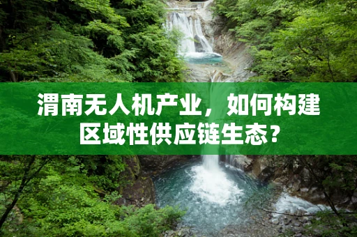 渭南无人机产业，如何构建区域性供应链生态？