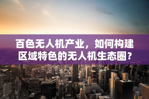 百色无人机产业，如何构建区域特色的无人机生态圈？
