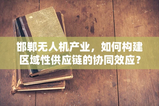 邯郸无人机产业，如何构建区域性供应链的协同效应？