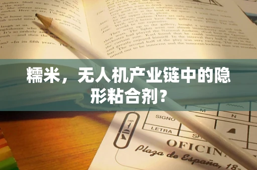 糯米，无人机产业链中的隐形粘合剂？
