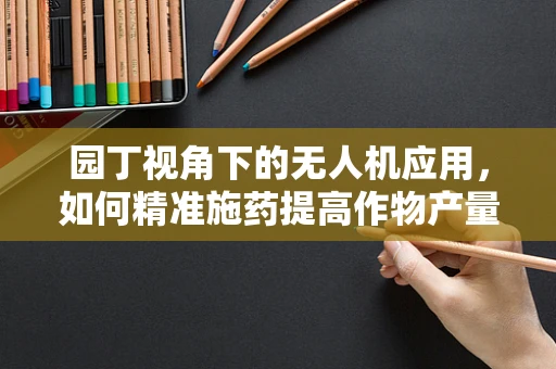 园丁视角下的无人机应用，如何精准施药提高作物产量？