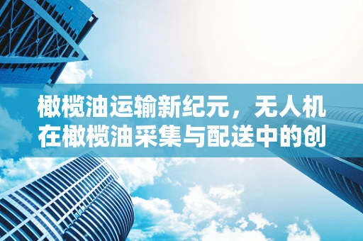 橄榄油运输新纪元，无人机在橄榄油采集与配送中的创新应用？