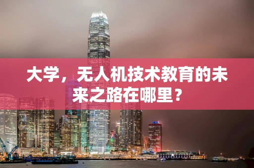 大学，无人机技术教育的未来之路在哪里？