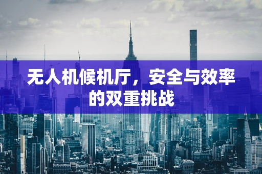 无人机候机厅，安全与效率的双重挑战
