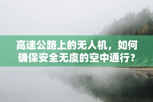 高速公路上的无人机，如何确保安全无虞的空中通行？