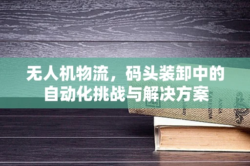 无人机物流，码头装卸中的自动化挑战与解决方案