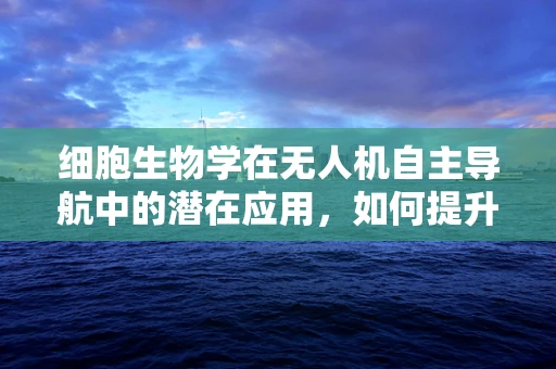 细胞生物学在无人机自主导航中的潜在应用，如何提升环境感知的精准度？