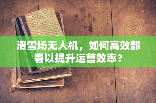 滑雪场无人机，如何高效部署以提升运营效率？