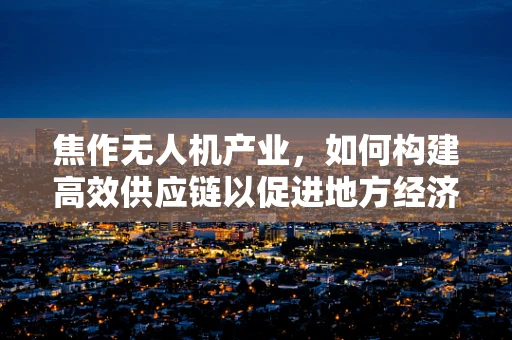 焦作无人机产业，如何构建高效供应链以促进地方经济发展？