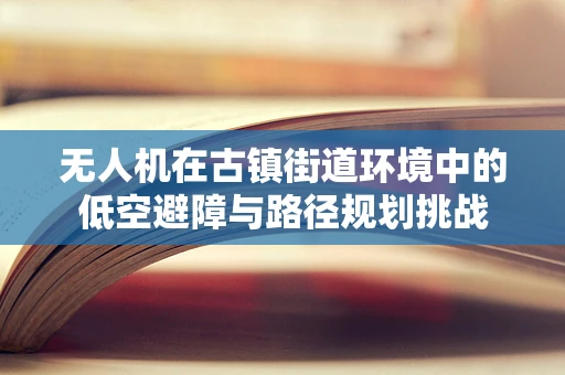 无人机在古镇街道环境中的低空避障与路径规划挑战